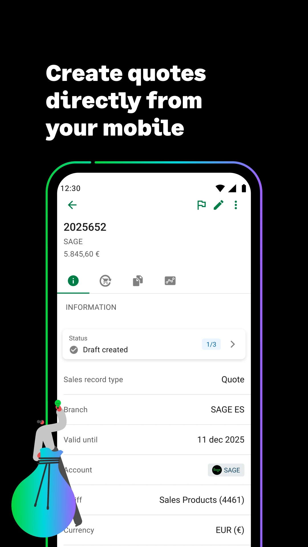 Sage 50 screenshot